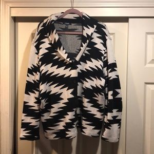 Aztec print cardigan from Chaps 3x
